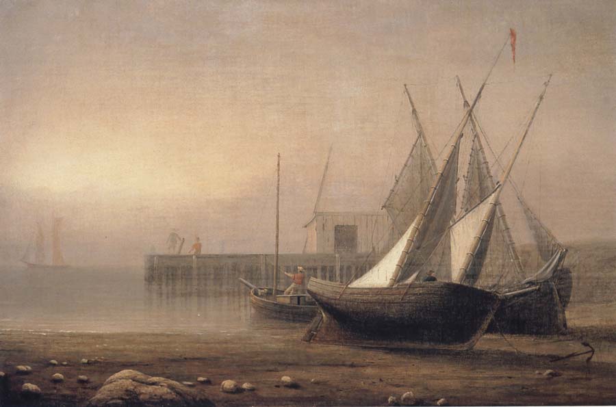 Fishing Boats at lowTide